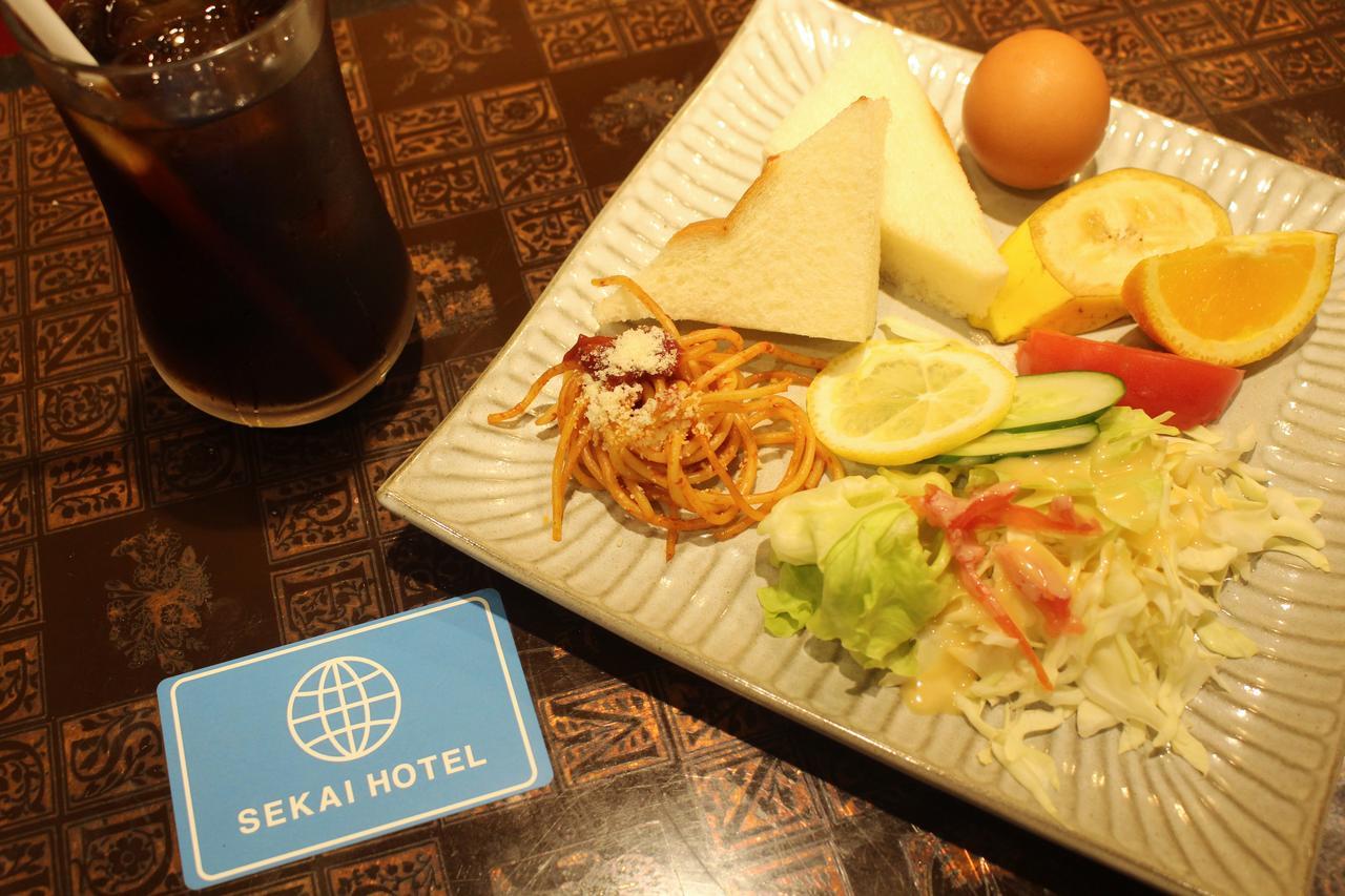 Sekai Hotel Ayame Osaka Bagian luar foto